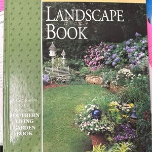 Best Seller Southern Living Landscape Book - Green and White Cover Hardback Book